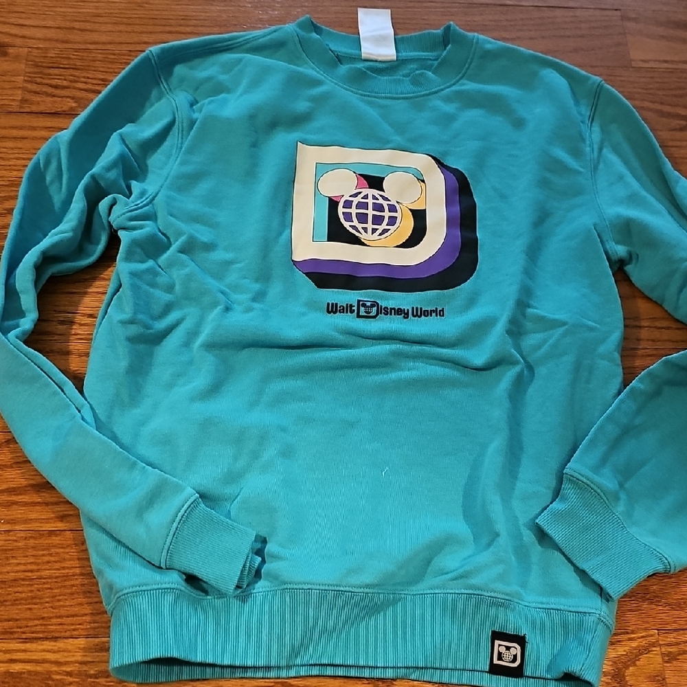 Teal Disney World Sweater